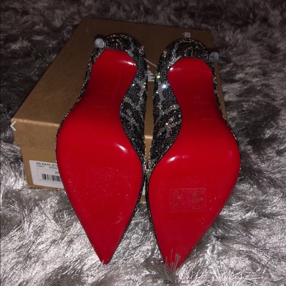 So Kate Strass Leopard 120 Christian Louboutin